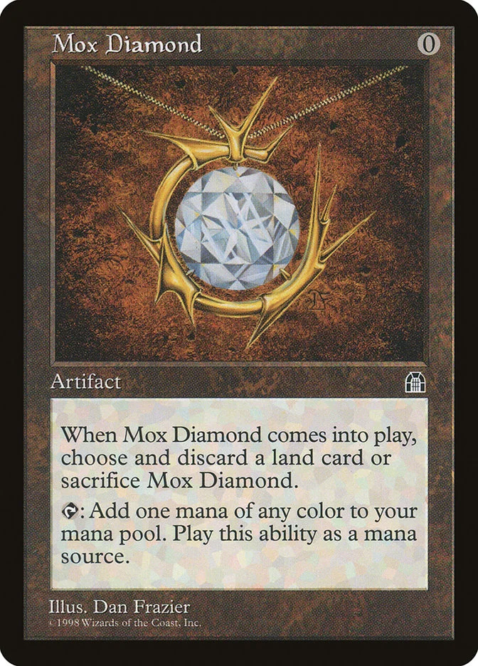 Mox Diamond (Stronghold) - Magic: The Gathering in TCG Land