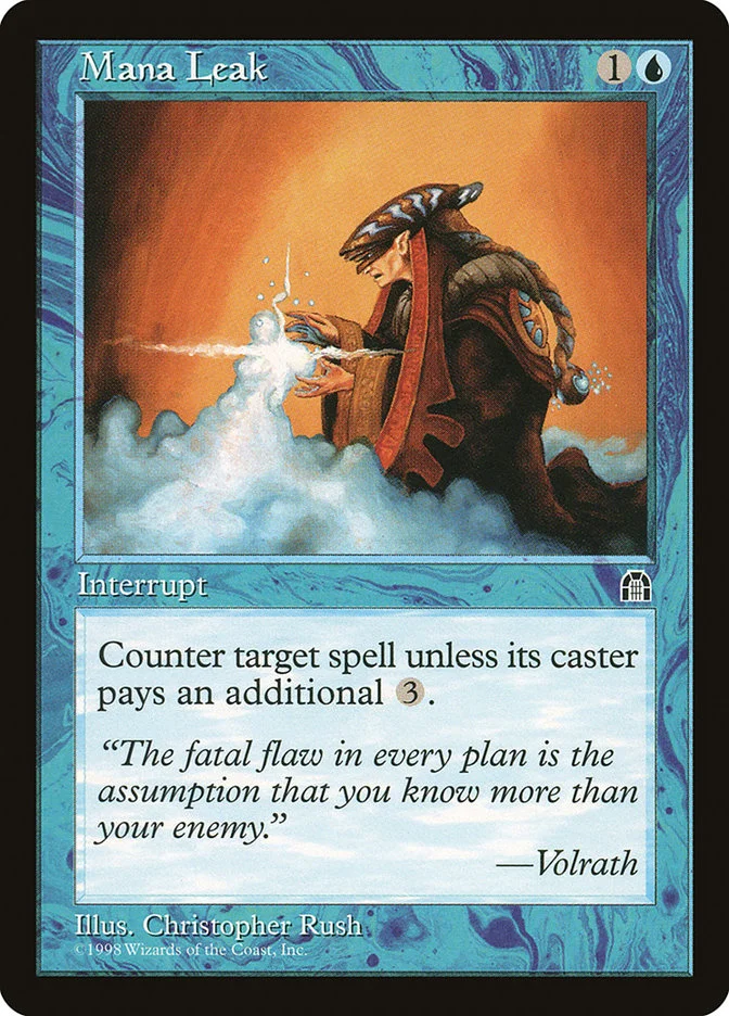 Mana Leak (Stronghold) - Magic: The Gathering in TCG Land