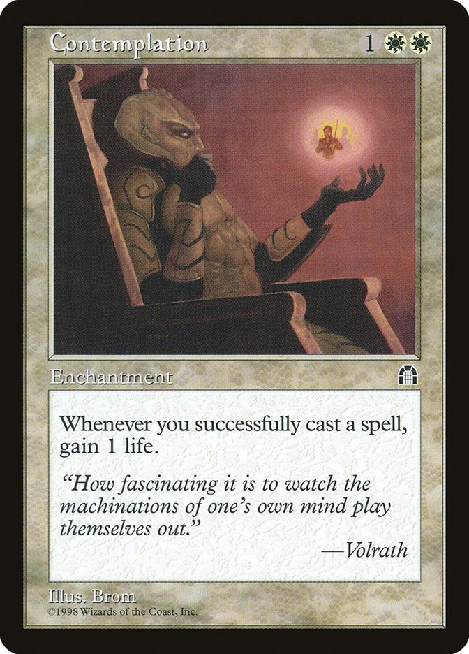 Contemplation (Stronghold) - Magic: The Gathering in TCG Land