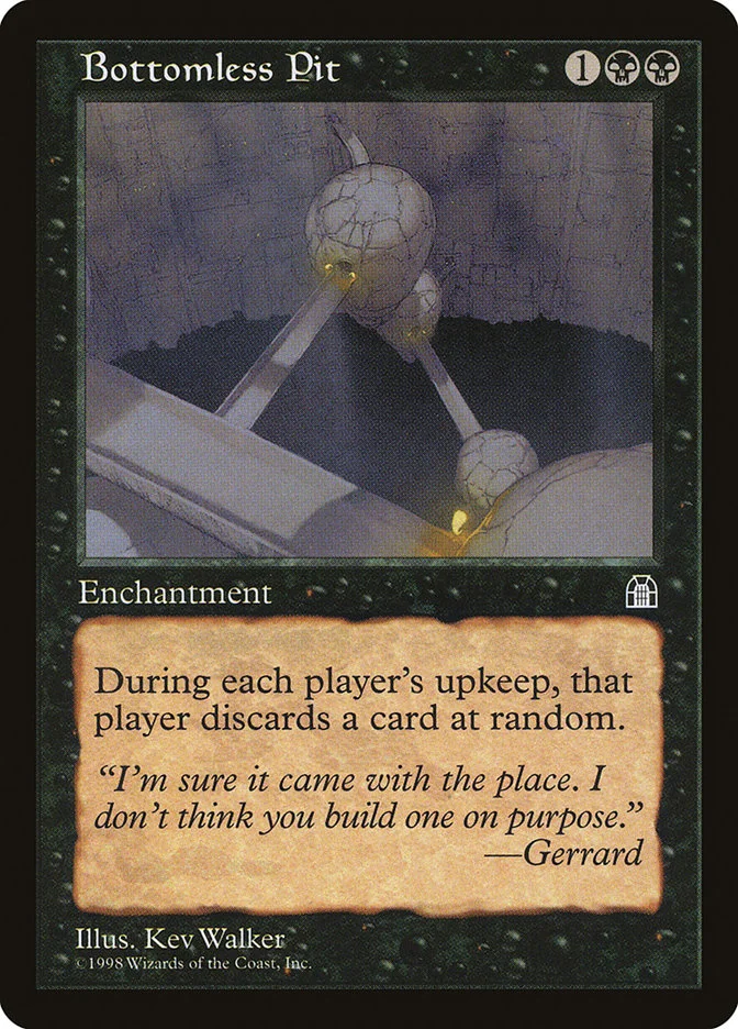 Bottomless Pit (Stronghold) - Magic: The Gathering in TCG Land