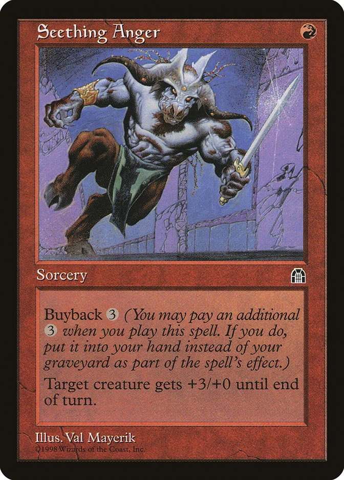 Seething Anger (Stronghold) - Magic: The Gathering in TCG Land