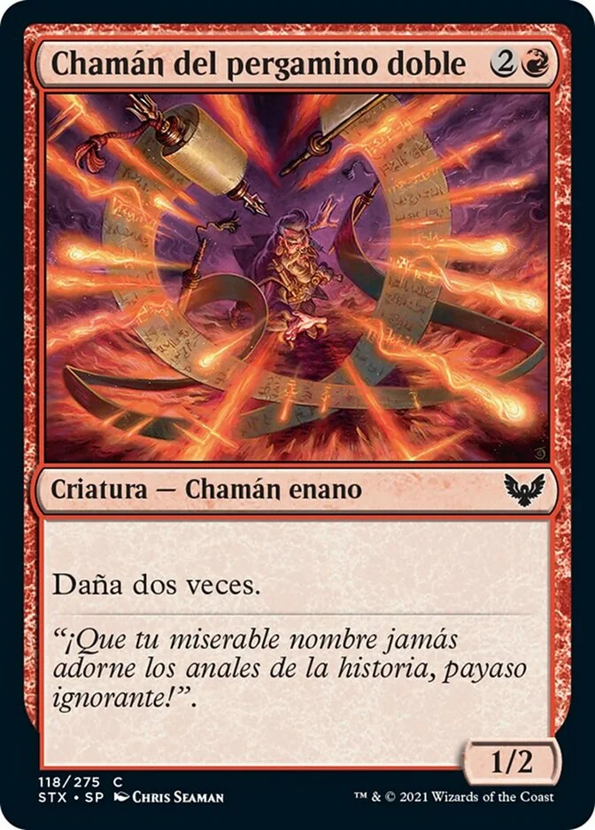 Chamán del pergamino doble (Strixhaven: School of Mages) - Magic: The Gathering in TCG Land