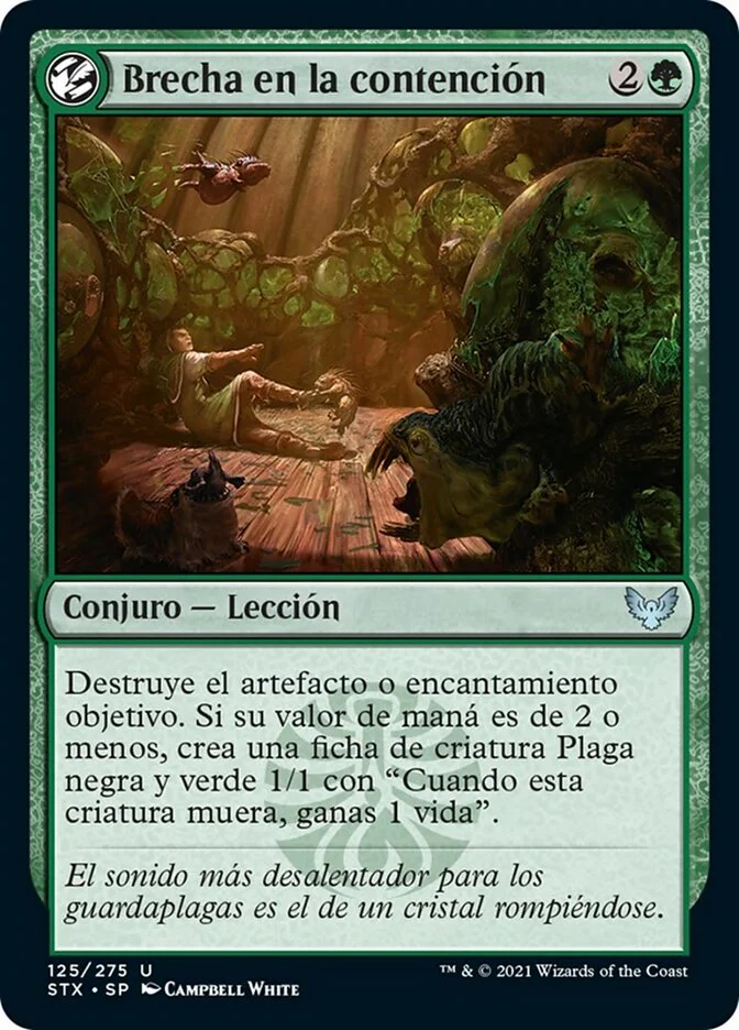 Brecha en la contención (Strixhaven: School of Mages) - Magic: The Gathering in TCG Land