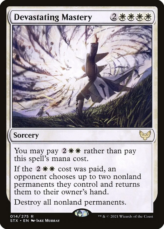 Devastating Mastery (Strixhaven: School of Mages) - Magic: The Gathering in TCG Land