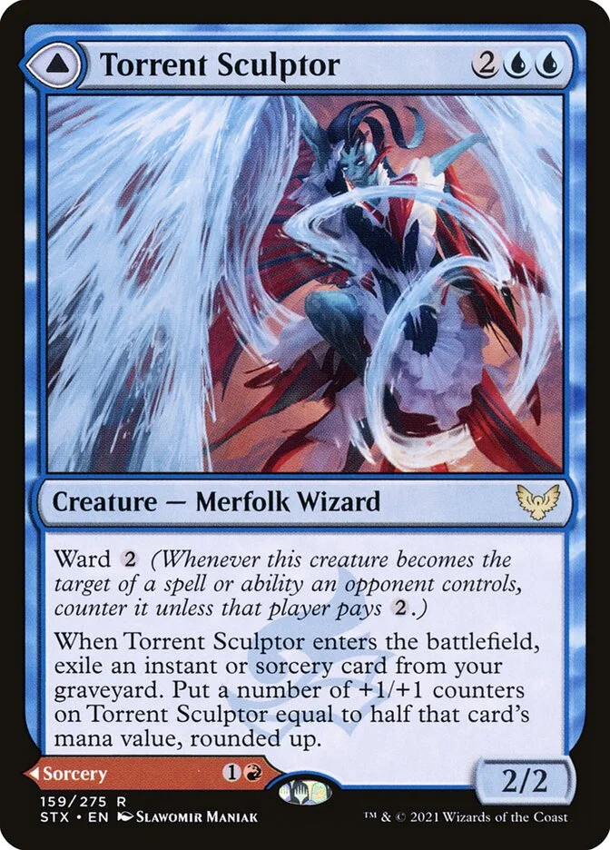 Torrent Sculptor (Strixhaven: School of Mages) - Magic: The Gathering in TCG Land