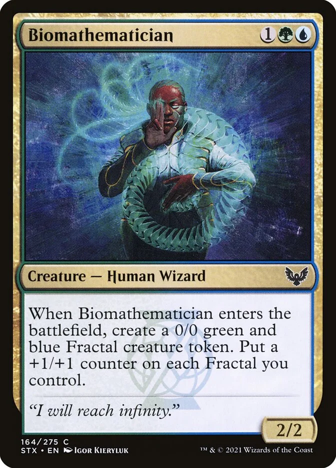 Biomathematician (Strixhaven: School of Mages) - Magic: The Gathering in TCG Land