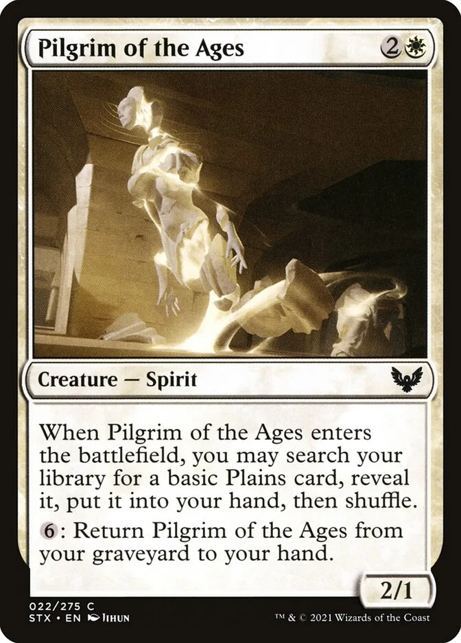 Pilgrim of the Ages (Strixhaven: School of Mages) - Magic: The Gathering in TCG Land