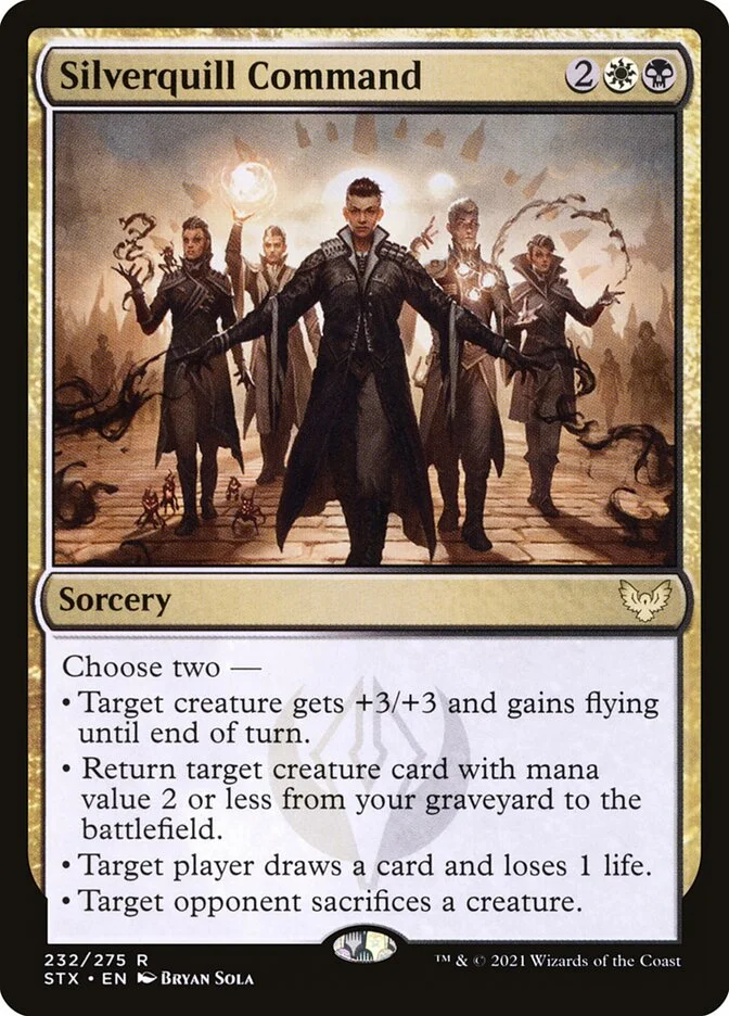 Silverquill Command (Strixhaven: School of Mages) - Magic: The Gathering in TCG Land