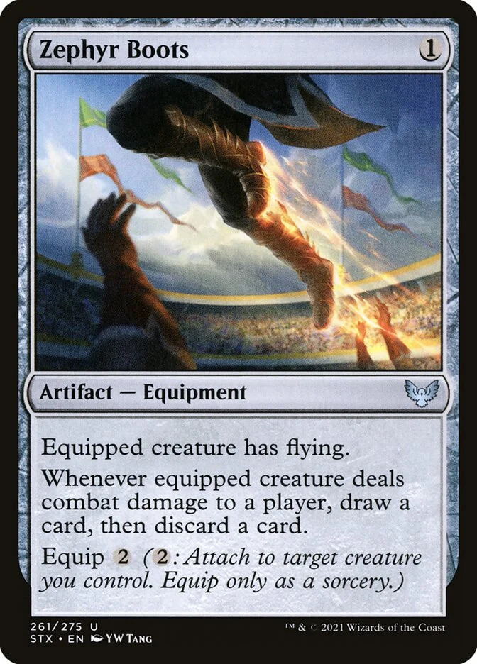 Zephyr Boots (Strixhaven: School of Mages) - Magic: The Gathering in TCG Land