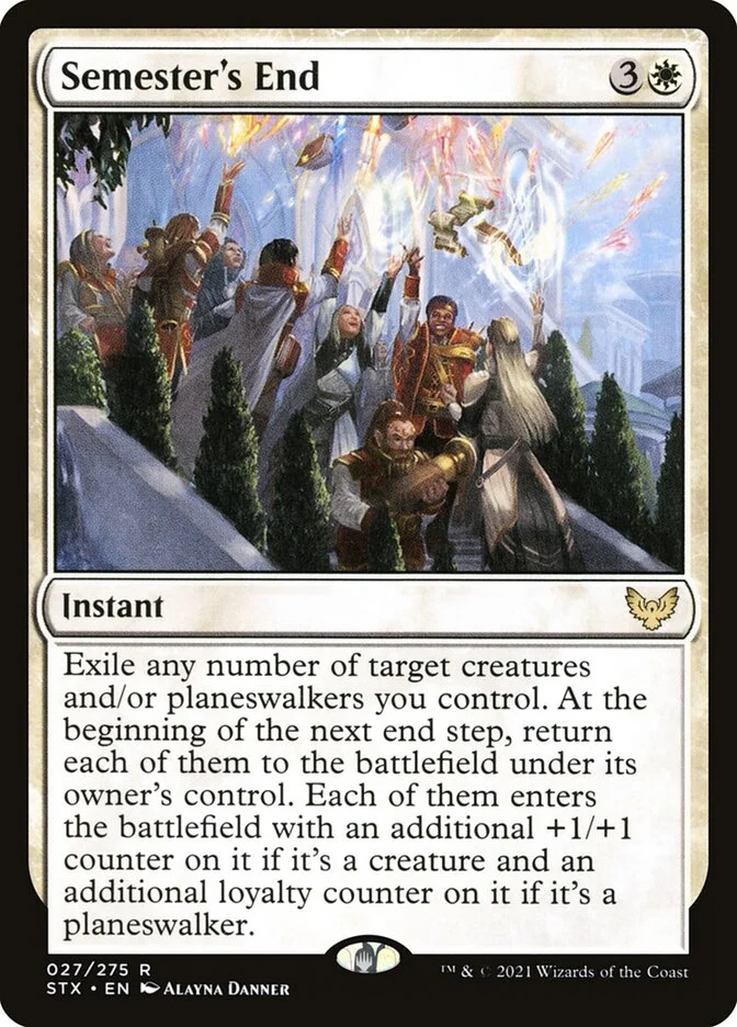 Semester's End (Strixhaven: School of Mages) - Magic: The Gathering in TCG Land