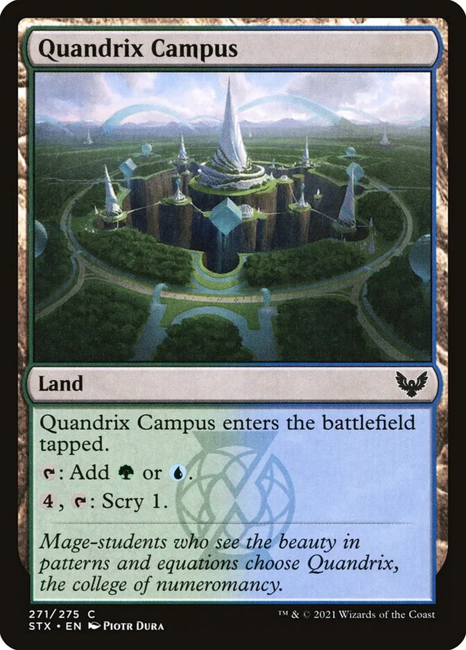 Quandrix Campus (Strixhaven: School of Mages) - Magic: The Gathering in TCG Land