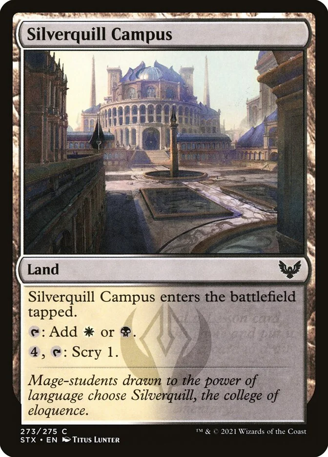 Silverquill Campus (Strixhaven: School of Mages) - Magic: The Gathering in TCG Land