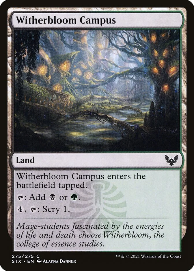 Witherbloom Campus (Strixhaven: School of Mages) - Magic: The Gathering in TCG Land