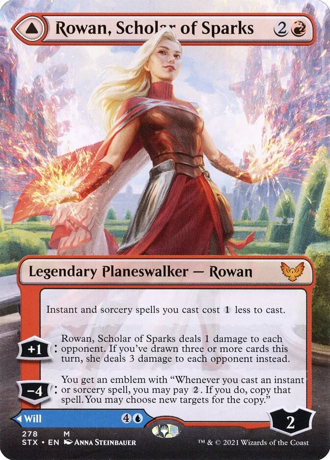 Rowan, Scholar of Sparks (Strixhaven: School of Mages) - Magic: The Gathering in TCG Land