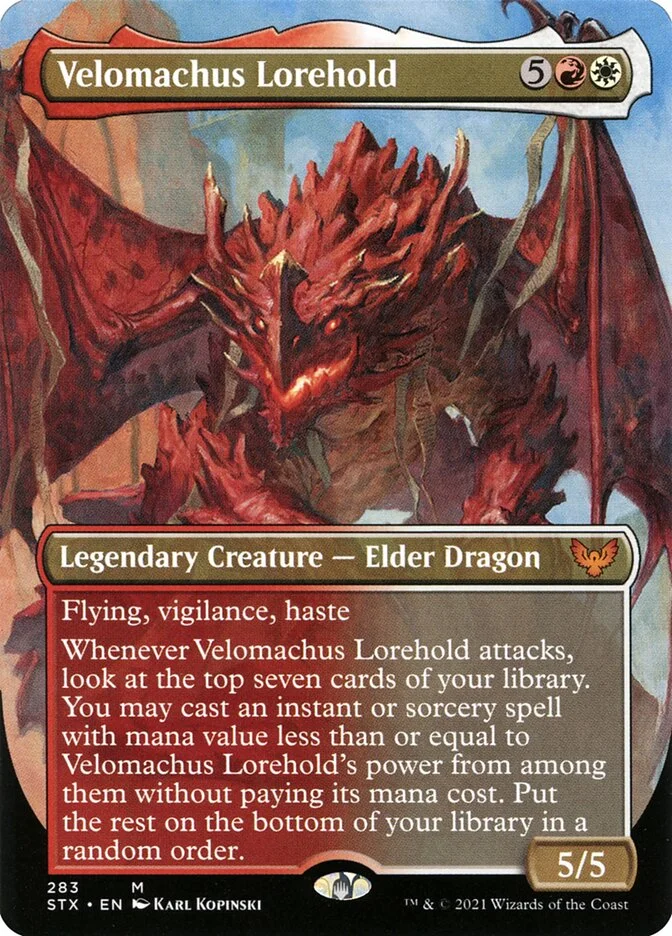 Velomachus Lorehold (Strixhaven: School of Mages) - Magic: The Gathering in TCG Land