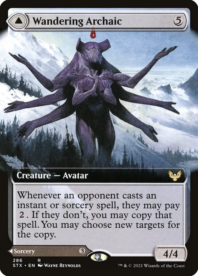 Wandering Archaic (Strixhaven: School of Mages) - Magic: The Gathering in TCG Land
