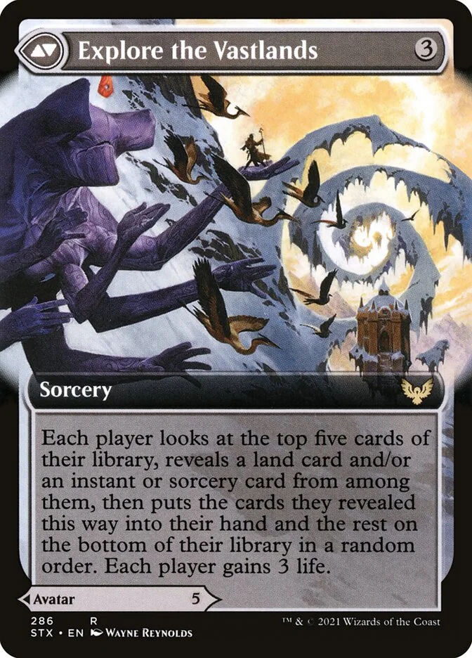 Explore the Vastlands (Strixhaven: School of Mages) - Magic: The Gathering in TCG Land