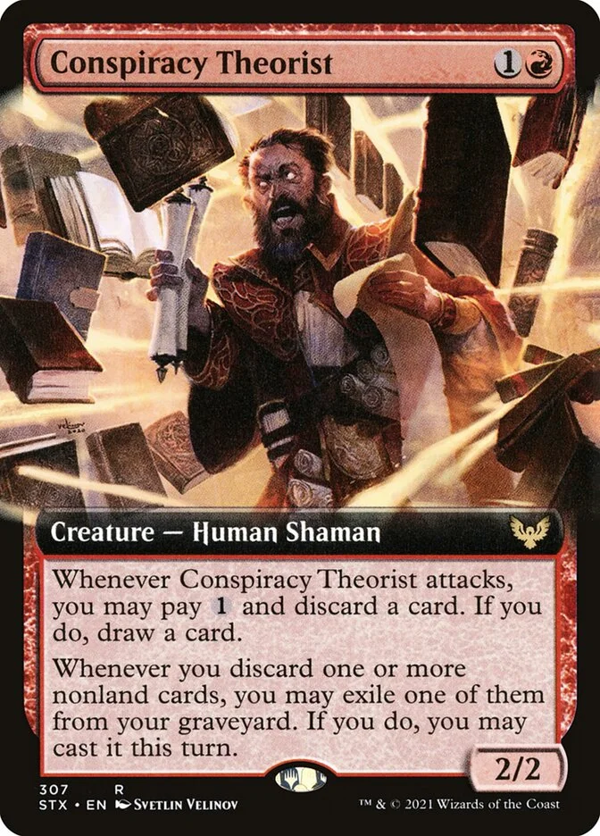 Conspiracy Theorist (Strixhaven: School of Mages) - Magic: The Gathering in TCG Land