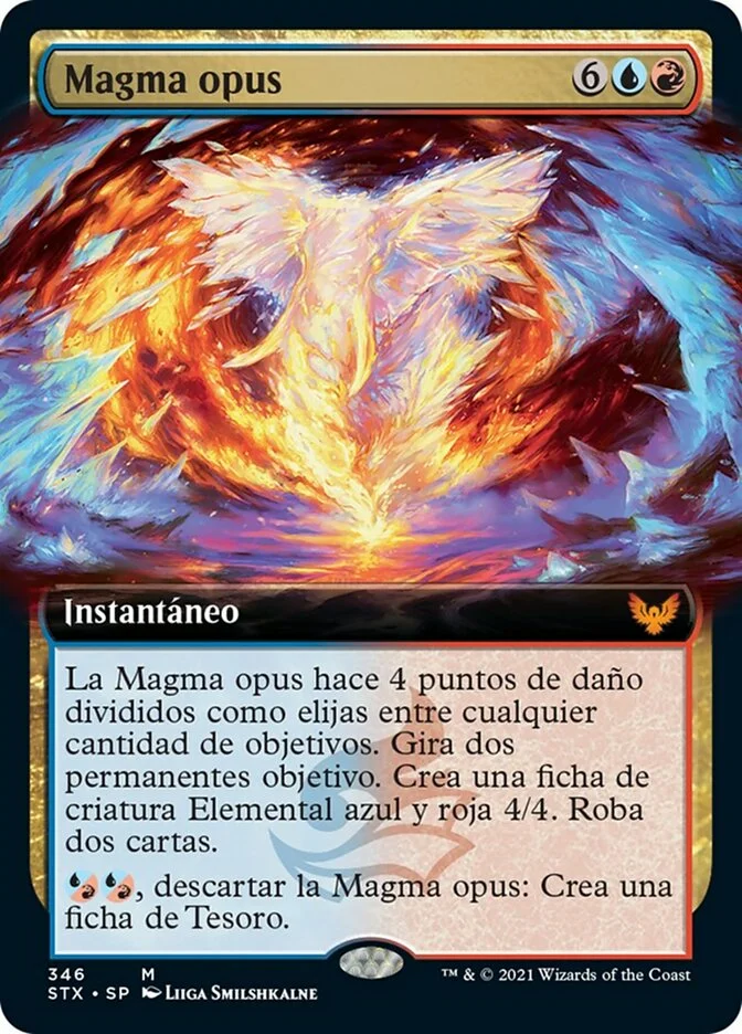 Magma opus (Strixhaven: School of Mages) - Magic: The Gathering in TCG Land