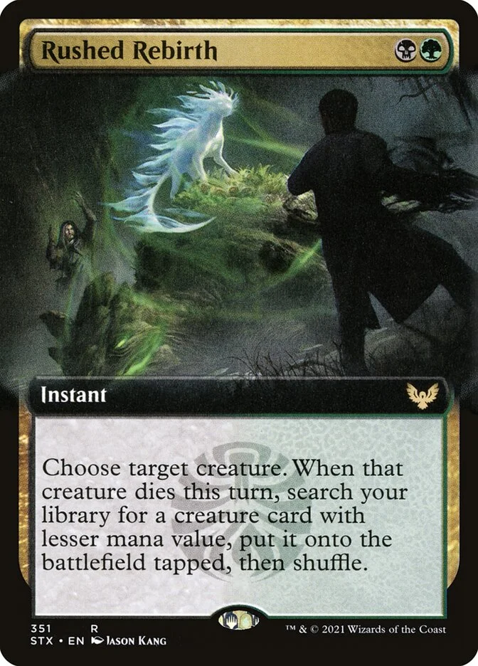 Rushed Rebirth (Strixhaven: School of Mages) - Magic: The Gathering in TCG Land