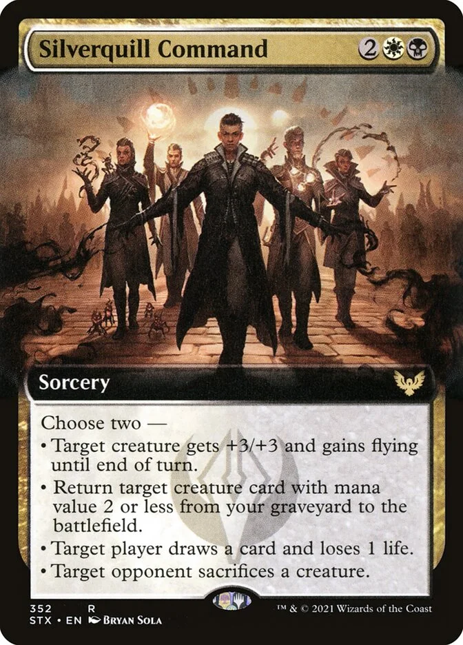 Silverquill Command (Strixhaven: School of Mages) - Magic: The Gathering in TCG Land