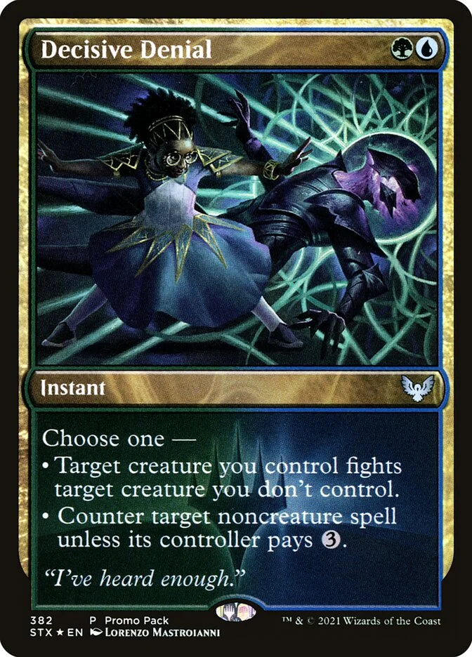 Decisive Denial (Strixhaven: School of Mages) - Magic: The Gathering in TCG Land