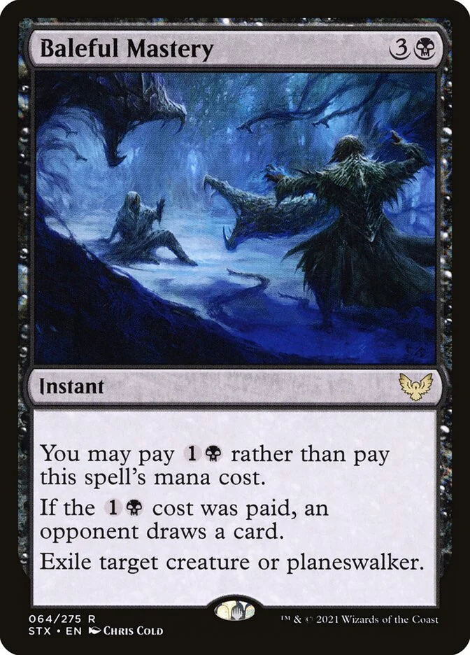 Baleful Mastery (Strixhaven: School of Mages) - Magic: The Gathering in TCG Land