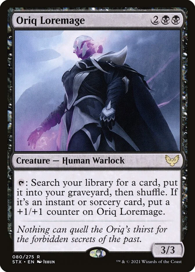 Oriq Loremage (Strixhaven: School of Mages) - Magic: The Gathering in TCG Land