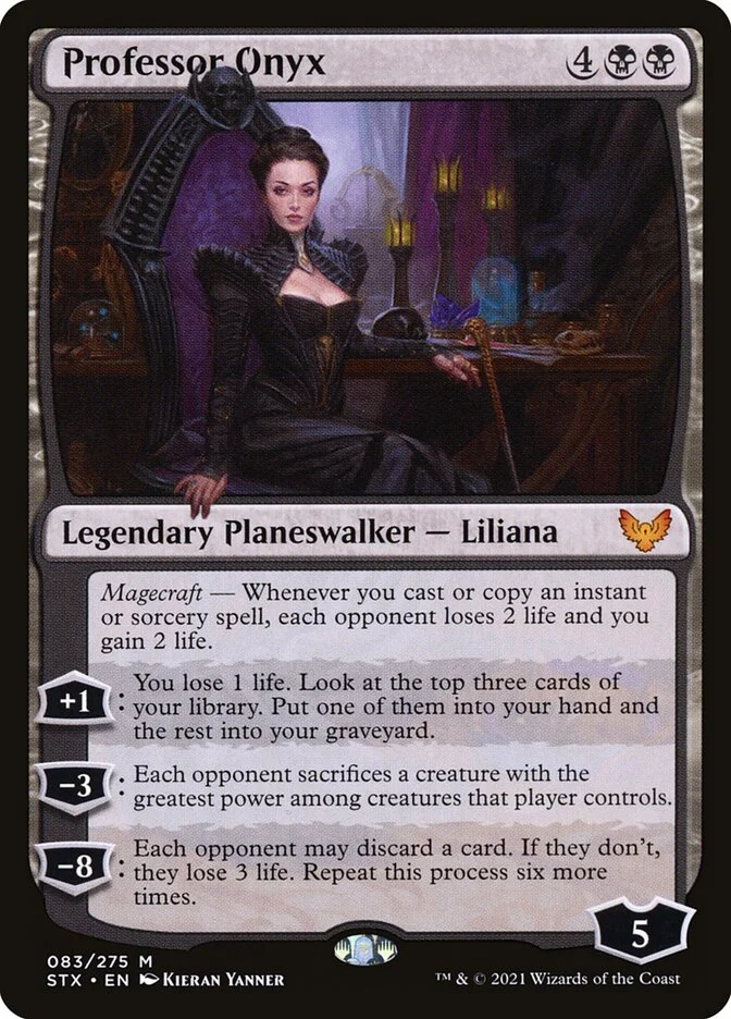 Professor Onyx (Strixhaven: School of Mages) - Magic: The Gathering in TCG Land