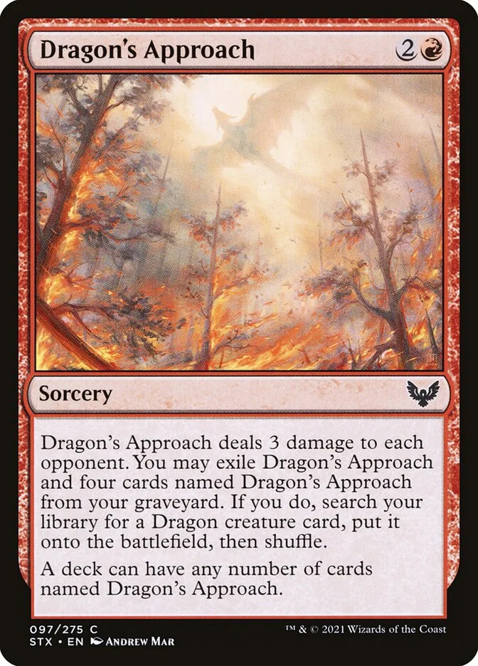 Dragon's Approach (Strixhaven: School of Mages) - Magic: The Gathering in TCG Land