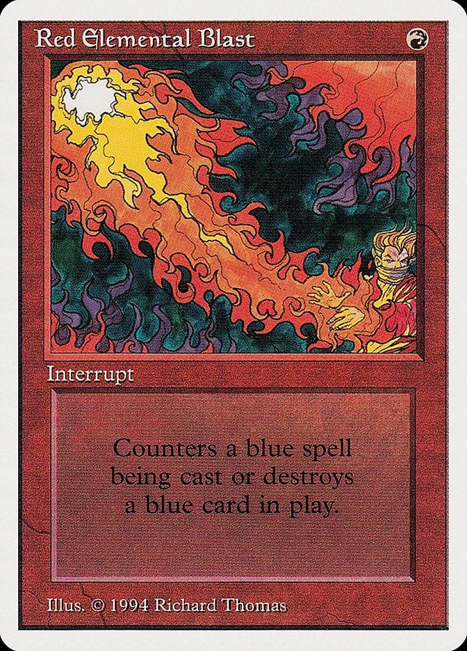 Red Elemental Blast (Summer Magic / Edgar) - Magic: The Gathering in TCG Land