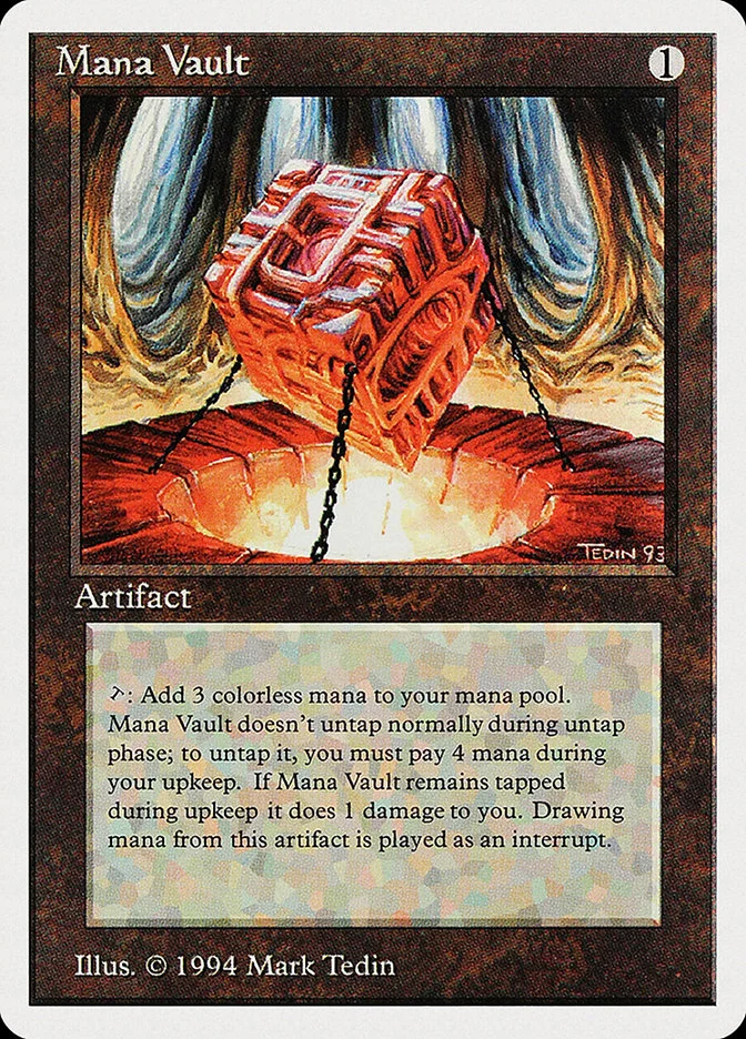 Mana Vault — All printings & prices — TCG Land