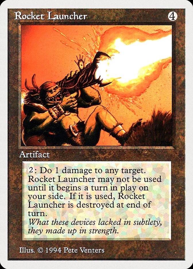 Rocket Launcher (Summer Magic / Edgar) - Magic: The Gathering in TCG Land