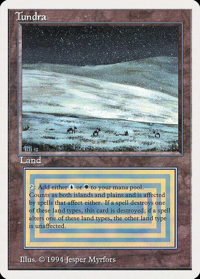 Tundra (Summer Magic / Edgar) - Magic: The Gathering in TCG Land