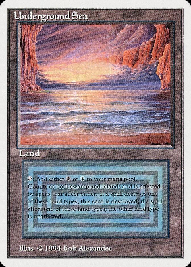 Underground Sea MTG (Summer Magic / Edgar)