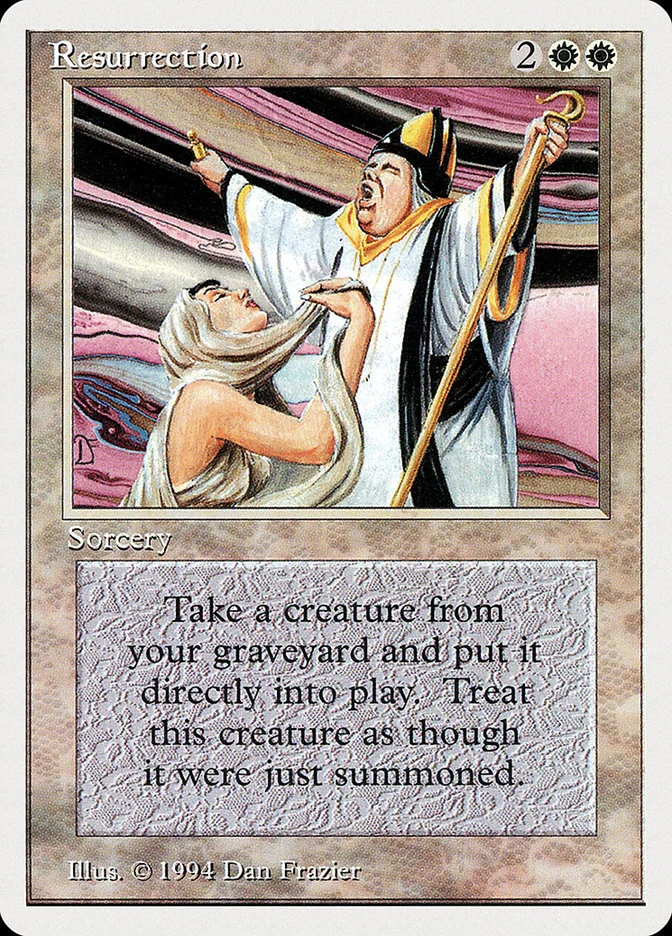 Resurrection (Summer Magic / Edgar) - Magic: The Gathering in TCG Land