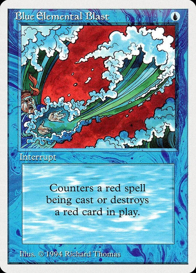 Blue Elemental Blast (Summer Magic / Edgar) - Magic: The Gathering in TCG Land