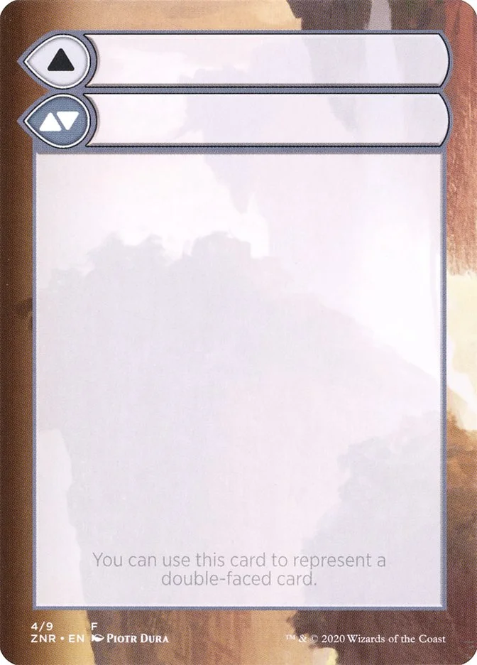 Double-Faced Substitute Card (Zendikar Rising Substitute Cards) - Magic: The Gathering in TCG Land