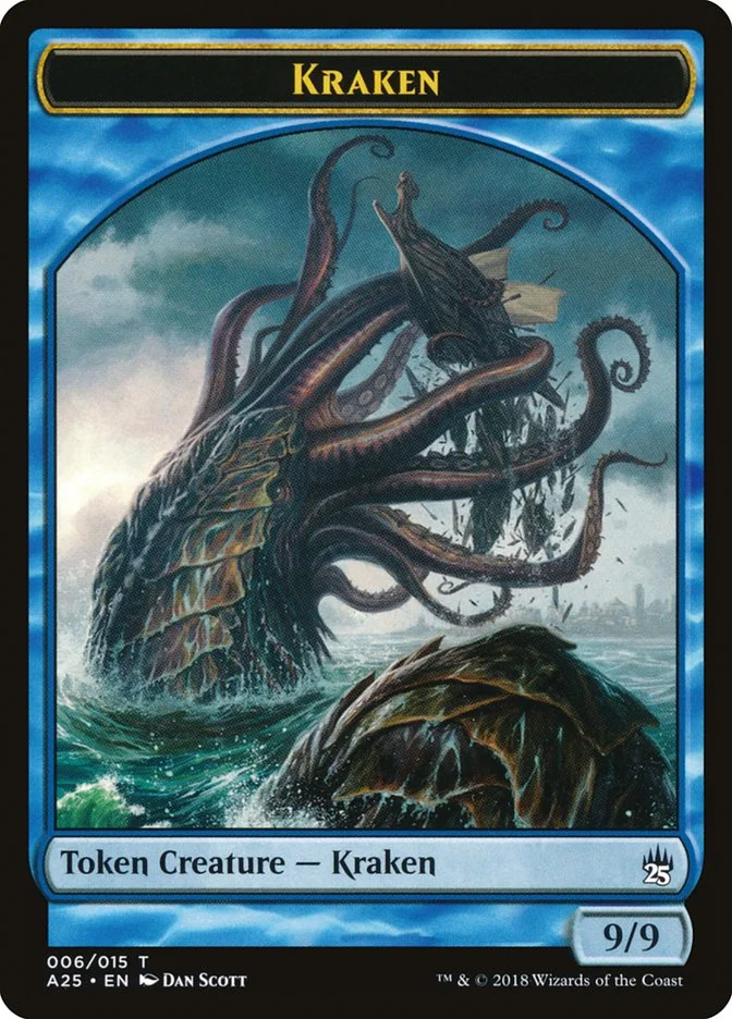 Kraken (Masters 25 Tokens) - Magic: The Gathering in TCG Land