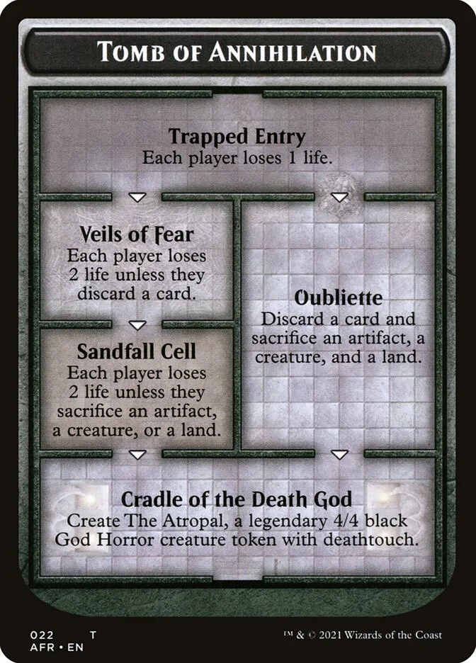 Tomb of Annihilation (Adventures in the Forgotten Realms Tokens) - Magic: The Gathering in TCG Land