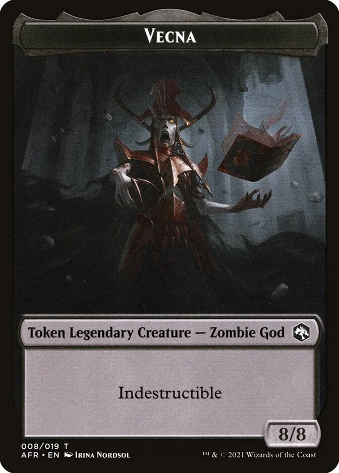 Vecna (Adventures in the Forgotten Realms Tokens) - Magic: The Gathering in TCG Land México