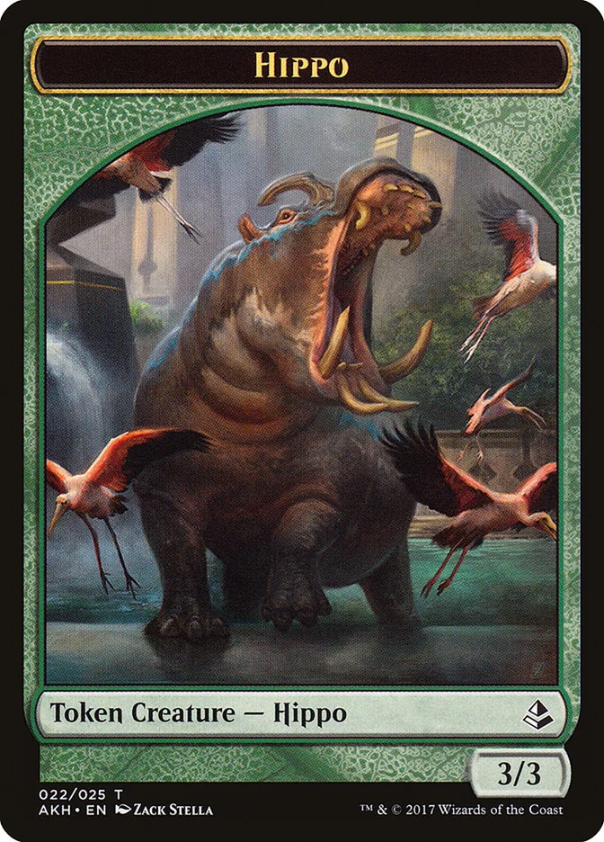 Hippo (Amonkhet Tokens) - Magic: The Gathering in TCG Land