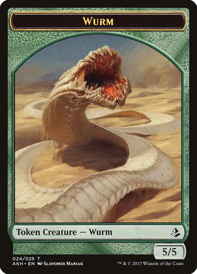Wurm (Amonkhet Tokens) - Magic: The Gathering in TCG Land México