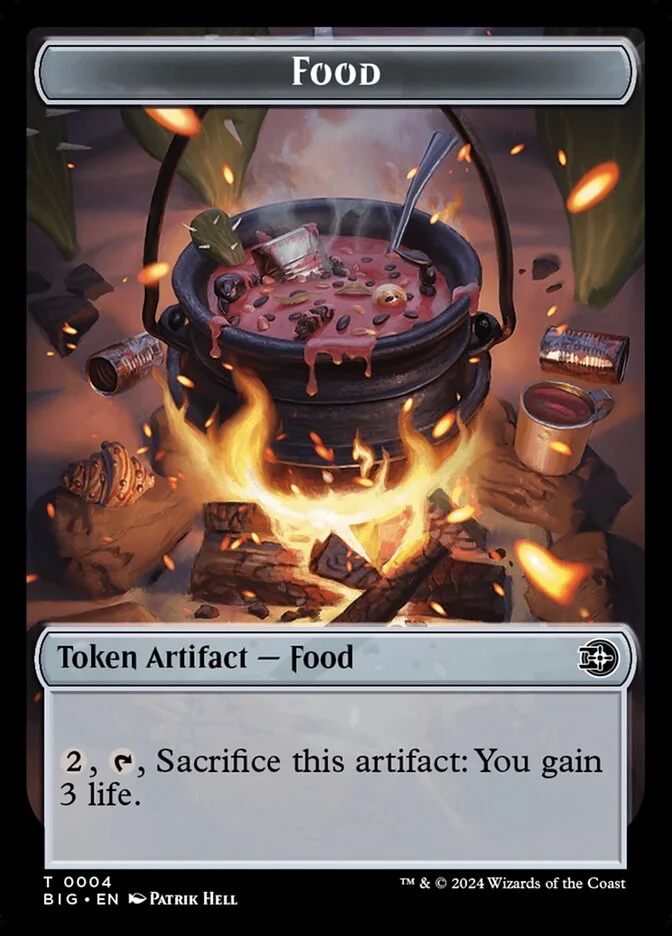 Food (The Big Score Tokens) - Magic: The Gathering in TCG Land México