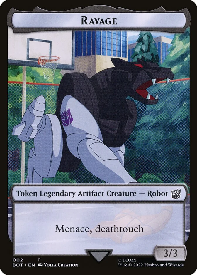 Ravage (Transformers Tokens) - Magic: The Gathering in TCG Land