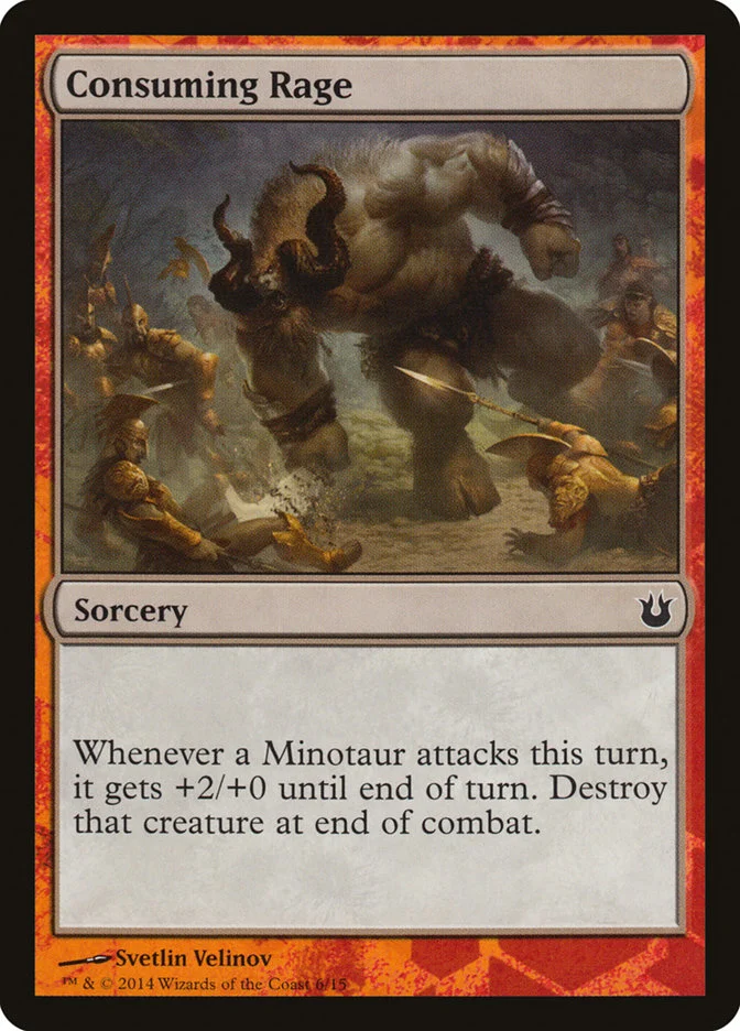 Consuming Rage (Battle the Horde) - Magic: The Gathering in TCG Land
