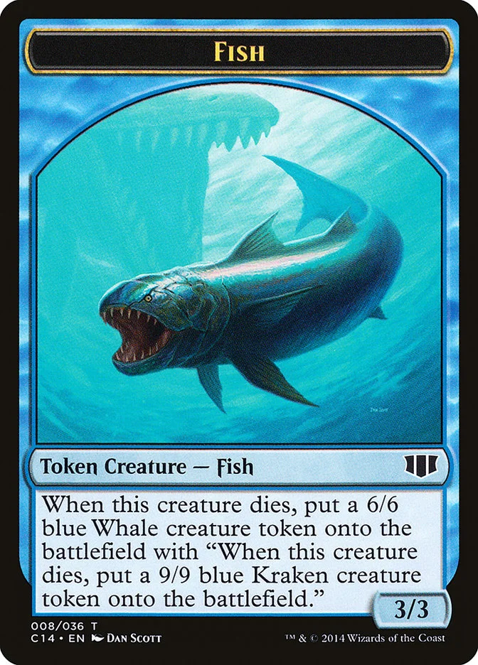 Fish (Commander 2014 Tokens) - Magic: The Gathering in TCG Land