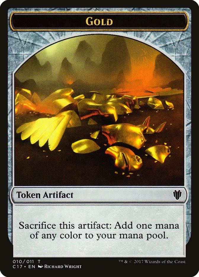 Gold (Commander 2017 Tokens) - Magic: The Gathering in TCG Land México