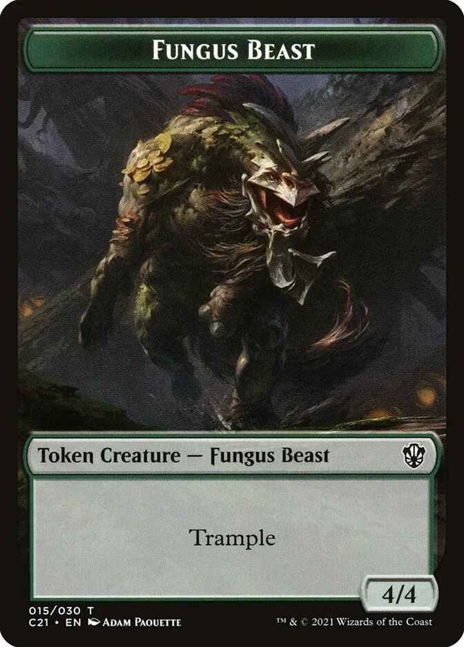 Fungus Beast (Commander 2021 Tokens) - Magic: The Gathering in TCG Land