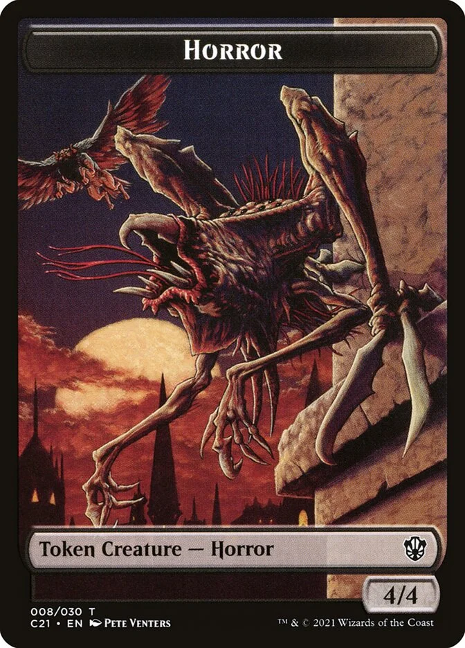 Horror (Commander 2021 Tokens) - Magic: The Gathering in TCG Land México